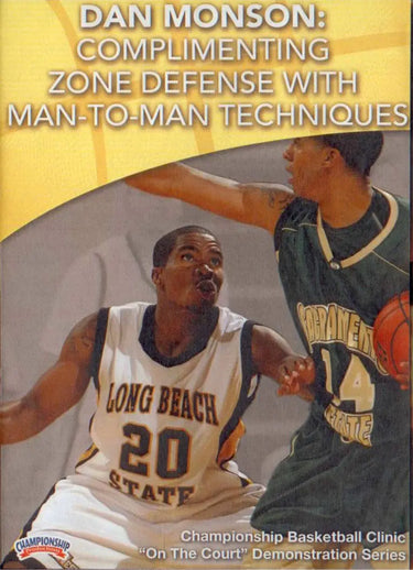 Complimenting Zone Defense With Man To Man Principles by Dan Monson Instructional Basketball Coaching Video